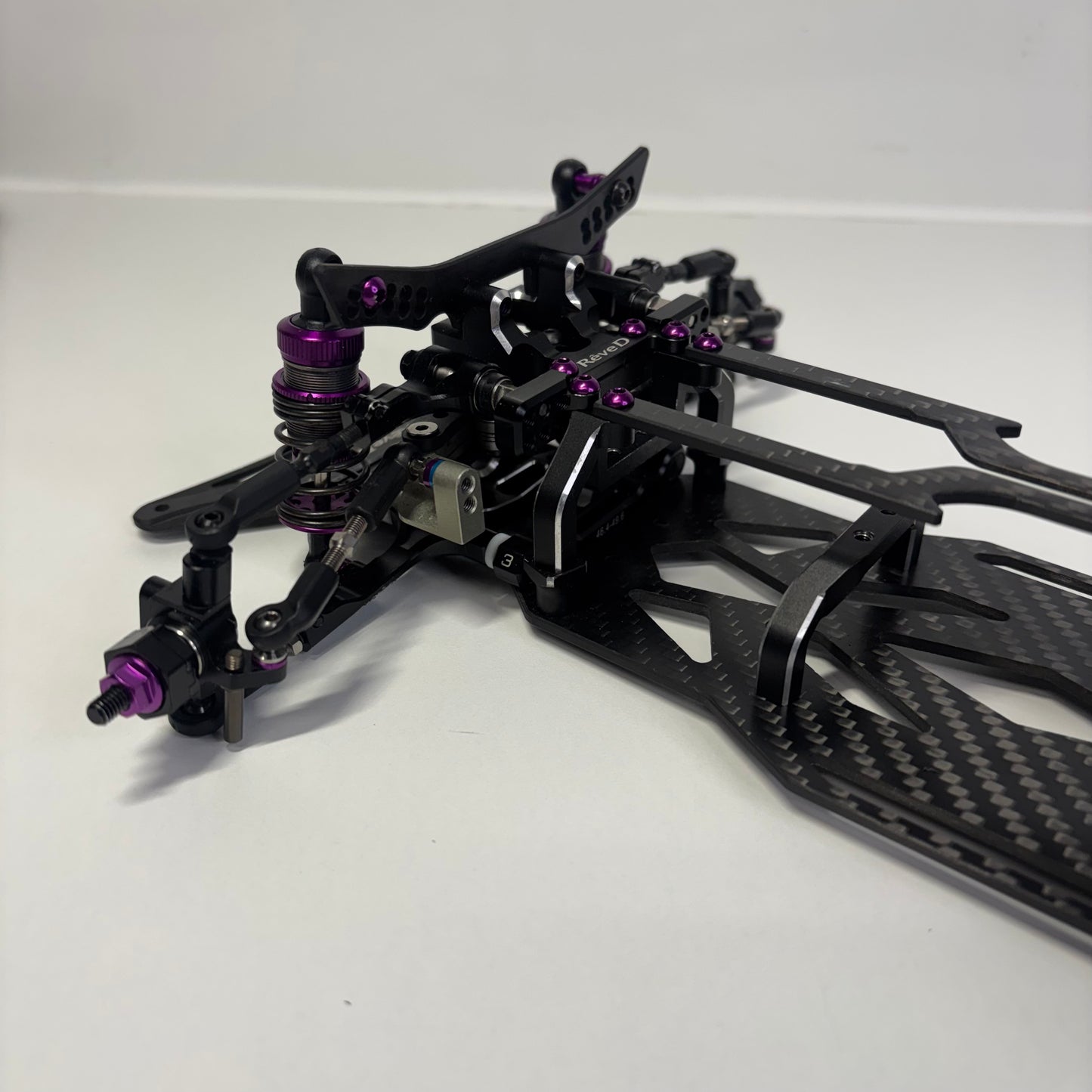 Reve D MC-1 MC1 Carbon Alloy Fully Hop Up RWD Drift Chassis