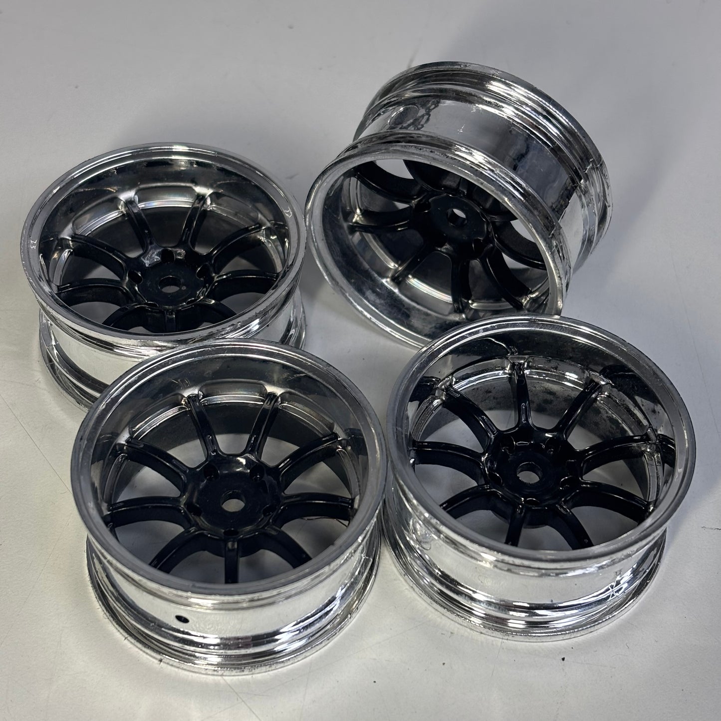 Chrome & Black Wheels