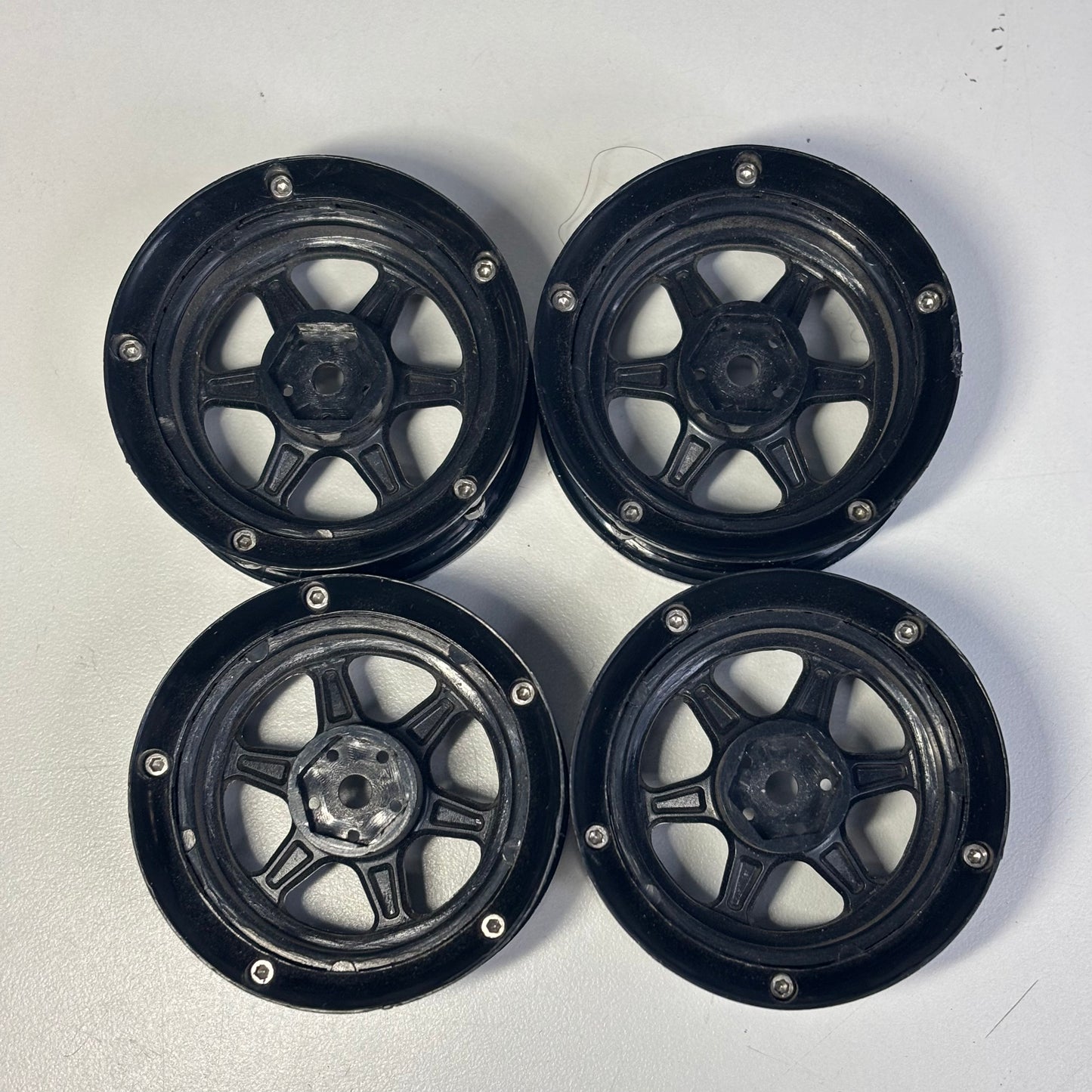 Drift Element Black Adjustable Offset Wheels