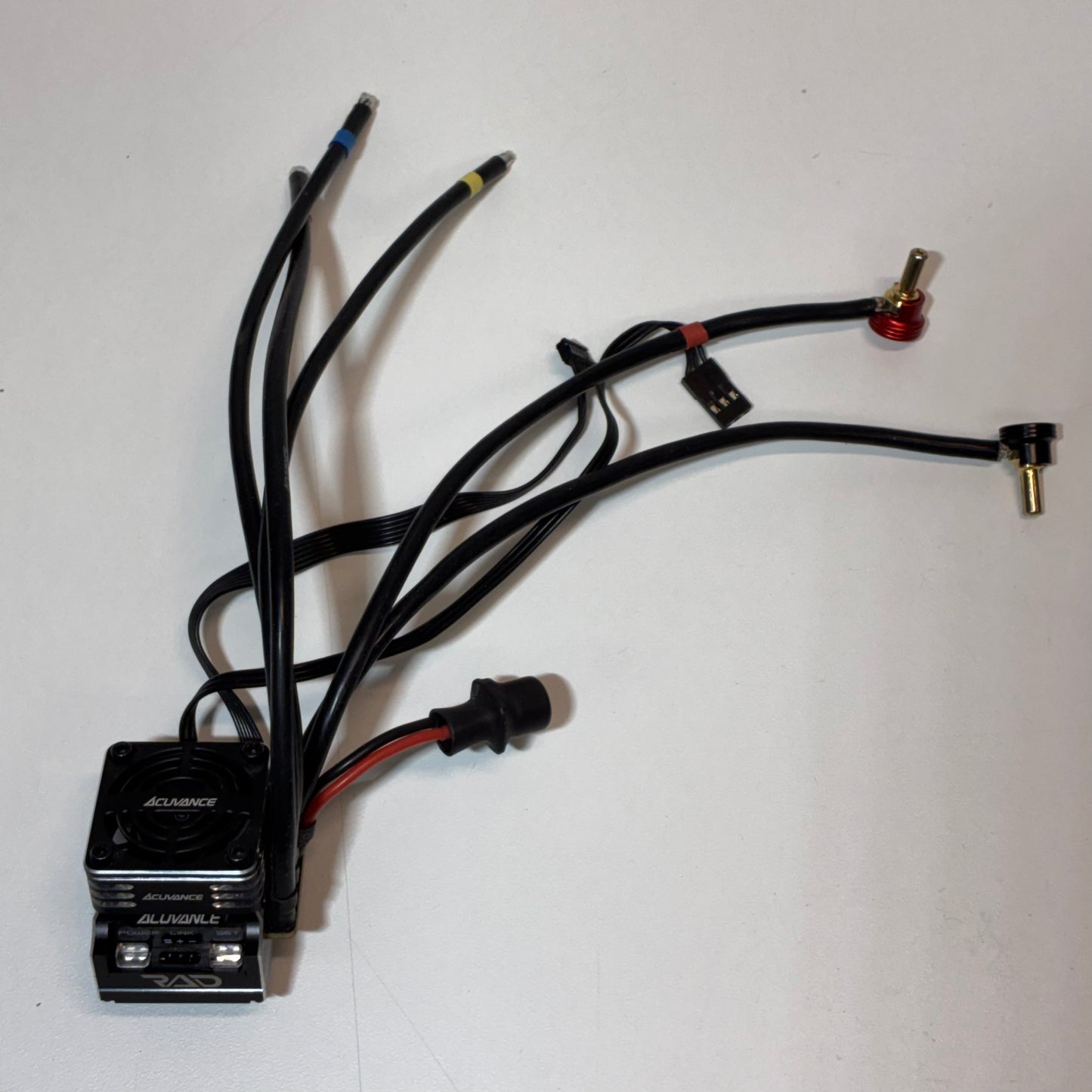 Acuvance RAD Sensored Brushless ESC & Rey Storm Alloy Fan