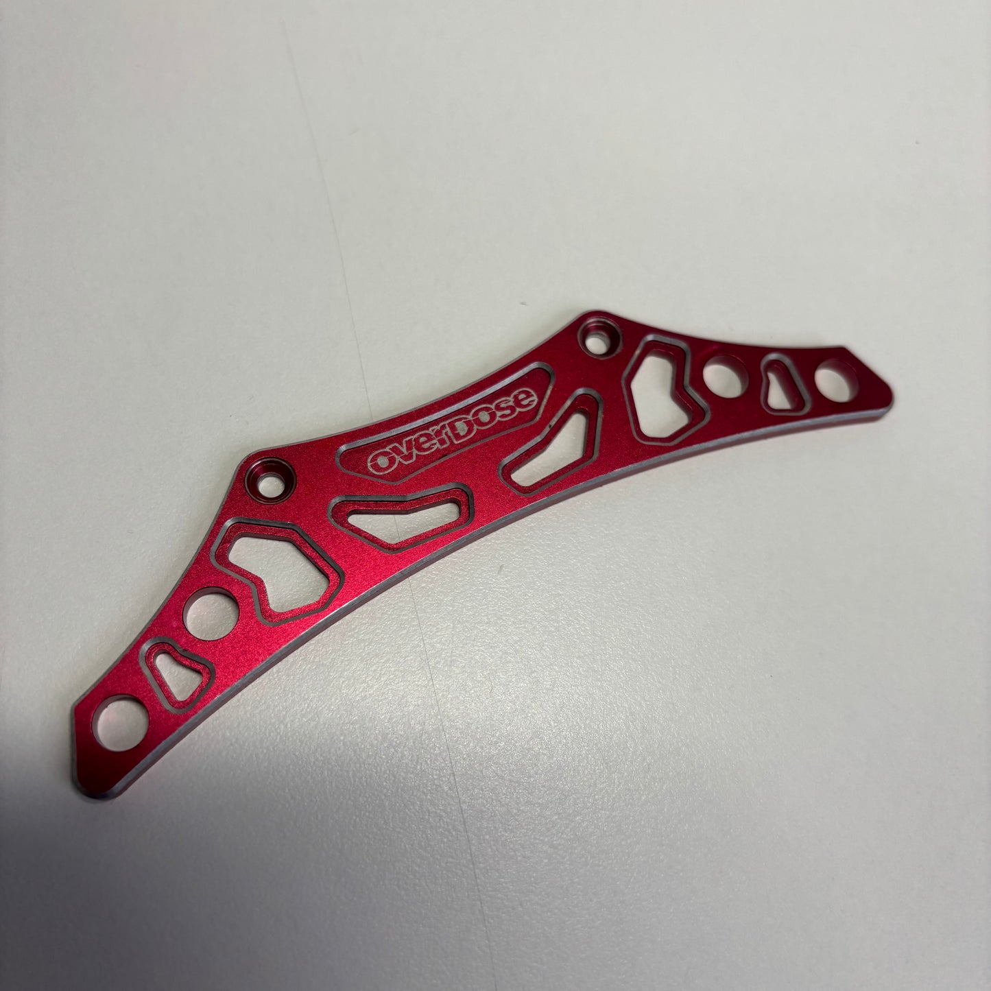 Overdose Red Alloy Front Upper Bumper
