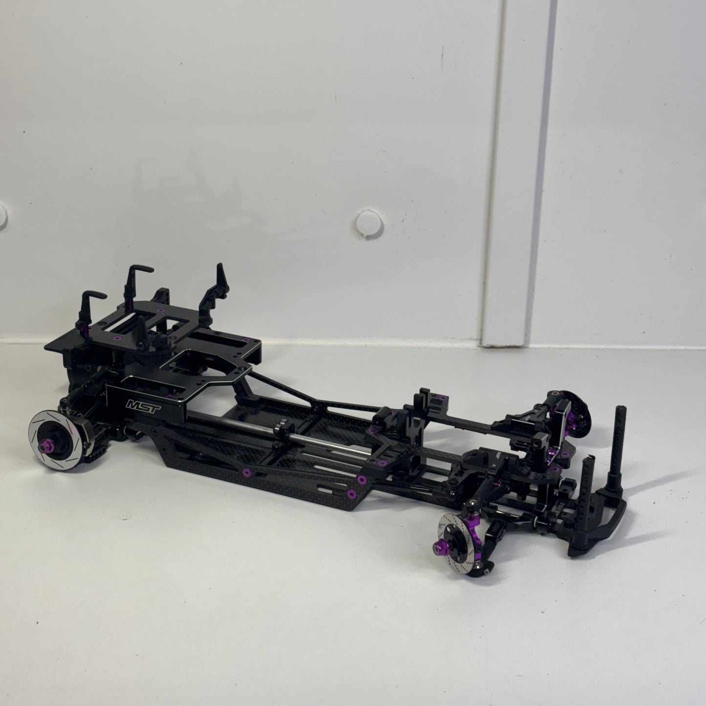 MST FRX Front Motor RWD Chassis Black Purple Alloy Carbon