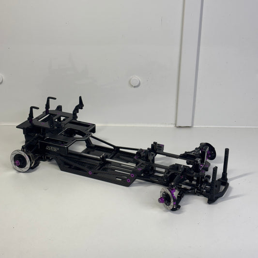 MST FRX Front Motor RWD Chassis Black Purple Alloy Carbon