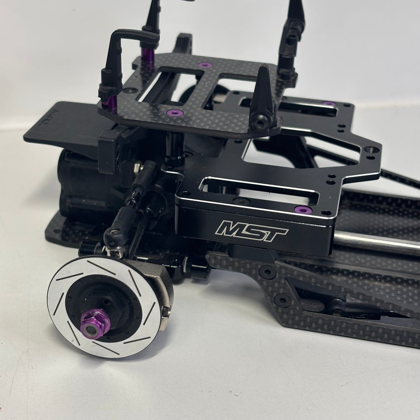 MST FRX Front Motor RWD Chassis Black Purple Alloy Carbon