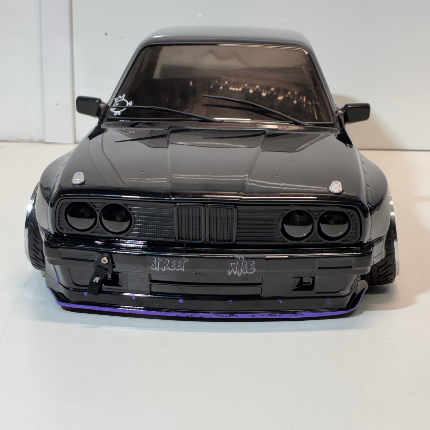 MST BMW M3 E30 Bodyshell Black