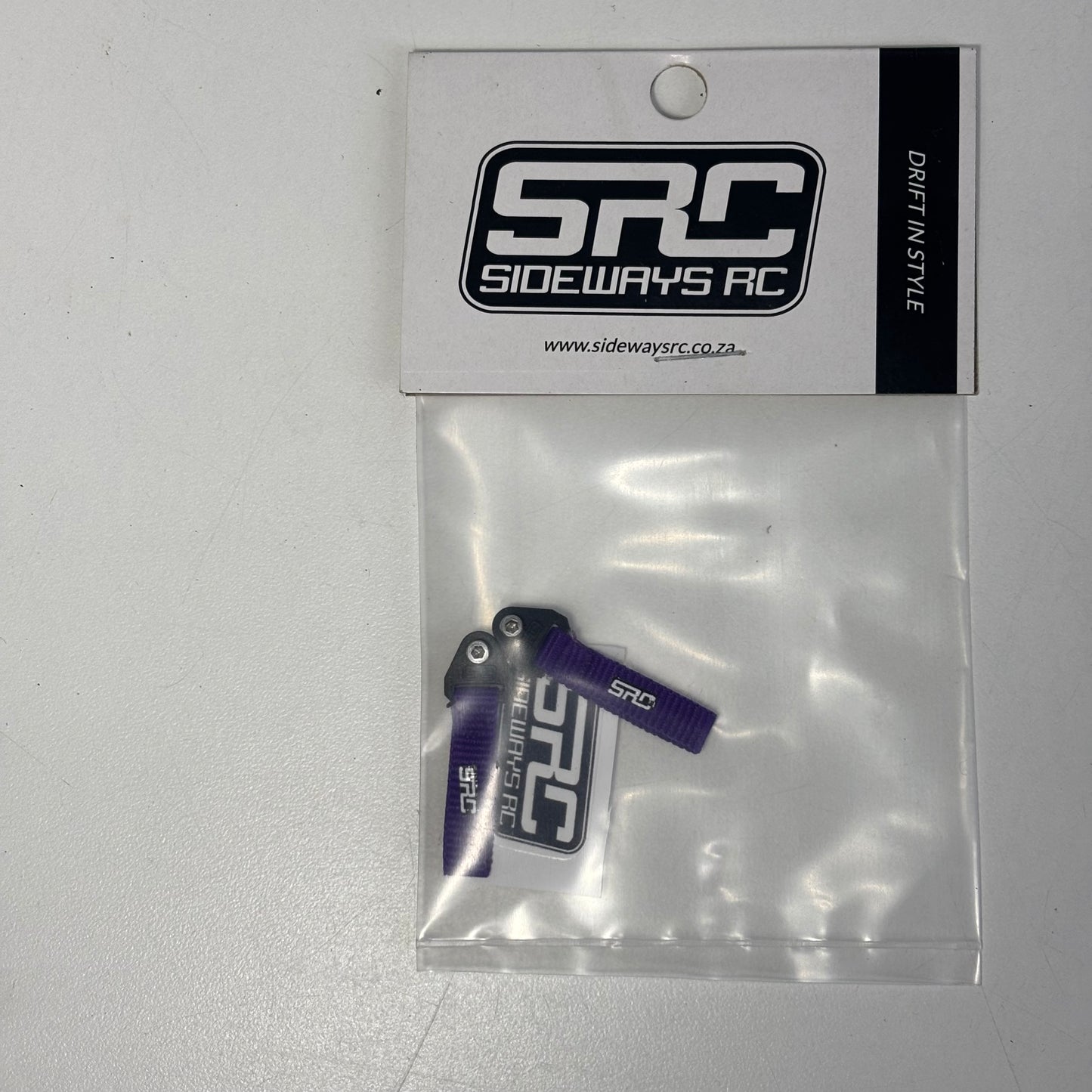 SRC Tow Straps Purple Pair