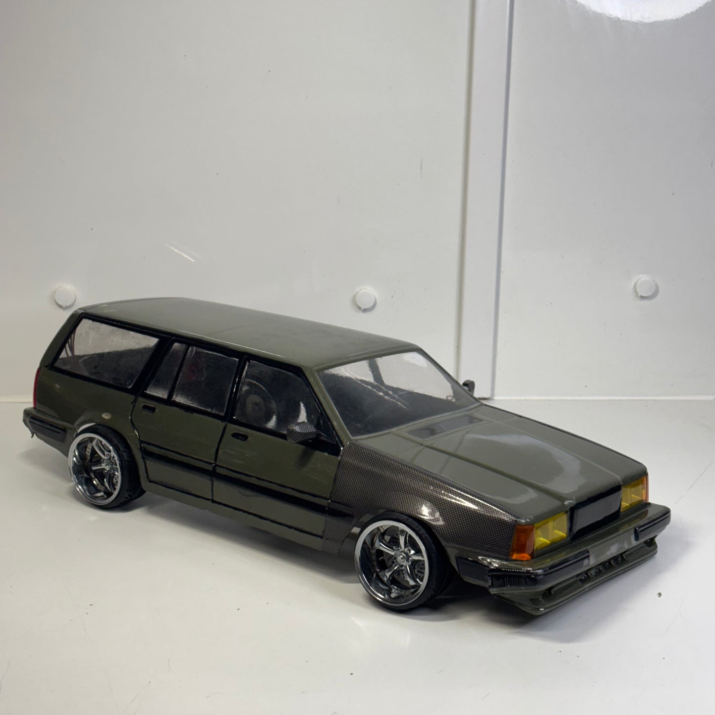 Green Volvo Estate Shell