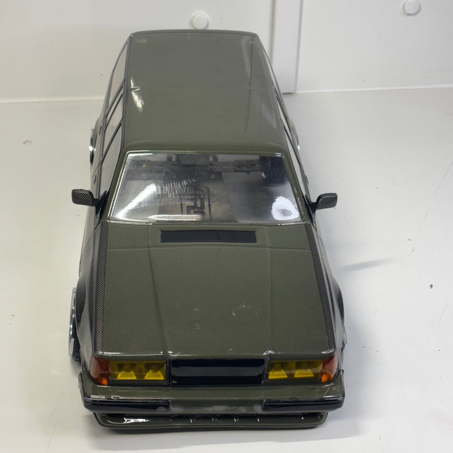 Green Volvo Estate Shell