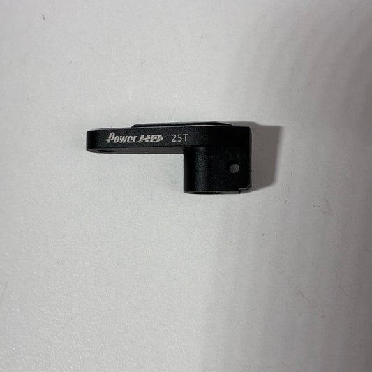 Power HD Servo Horn Aluminum 25T Black Alloy