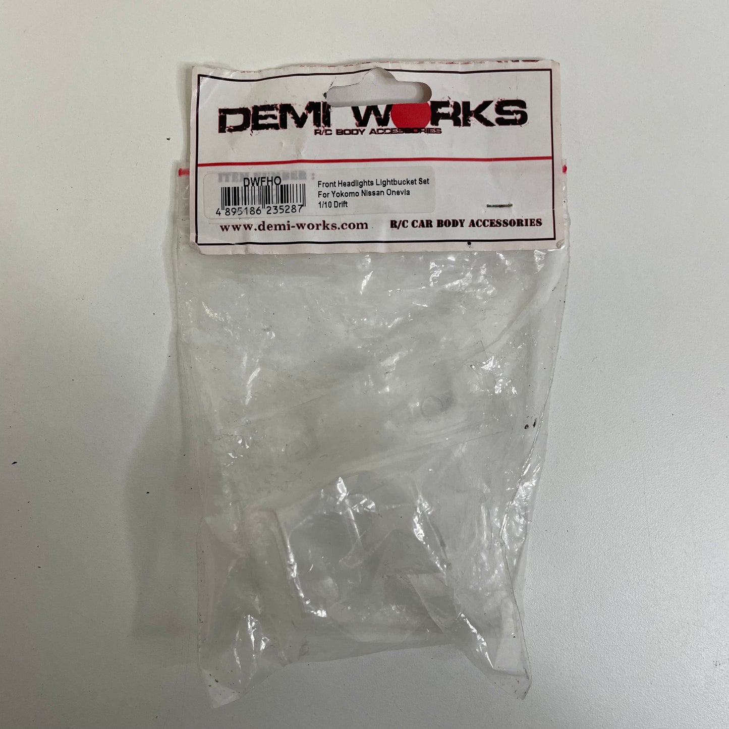 Demi Works Front Headlights Lightbucket Set For Yokomo Nissan Onevia 1:10 Drift