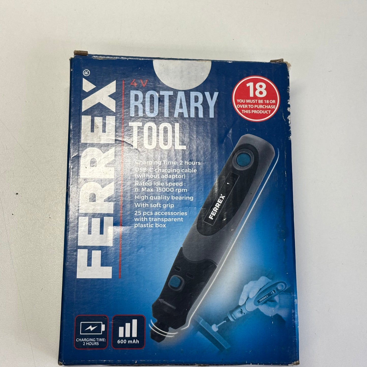 Ferrex Rotary Tool Dremel 4V Rechargable