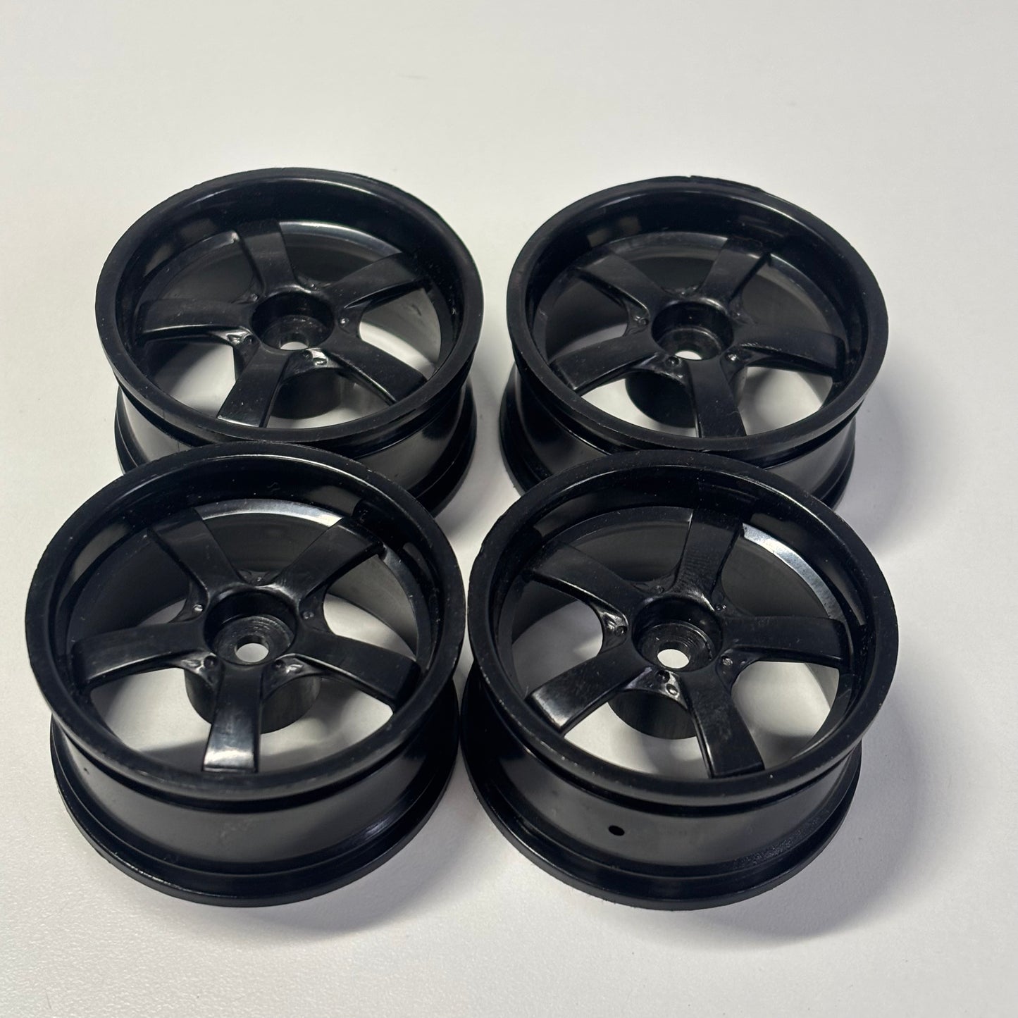 Black 5 Spoke Wheels Offset 3