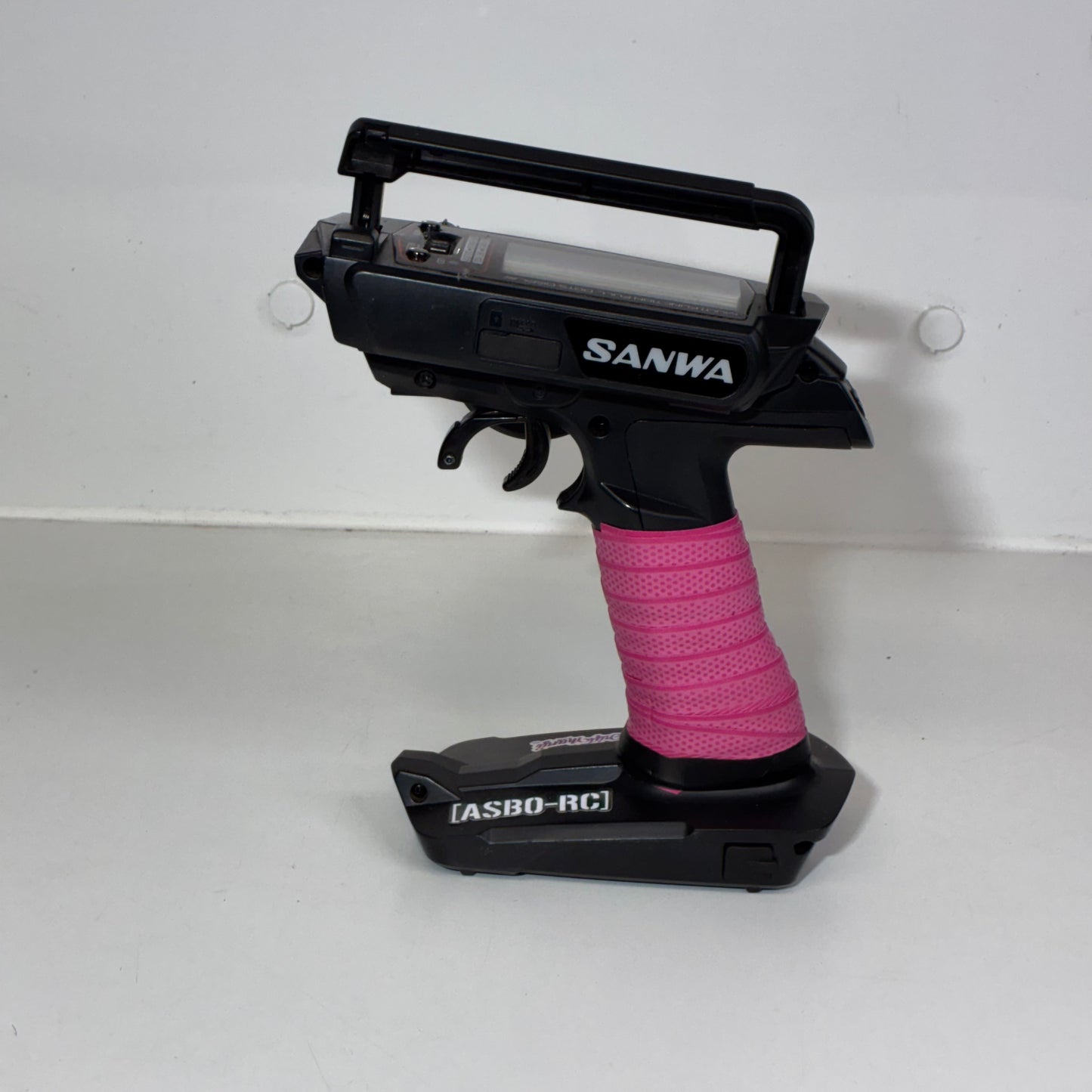 Sanwa MT-44 Controller & RX-482 Receiver Pink Grip Boxed