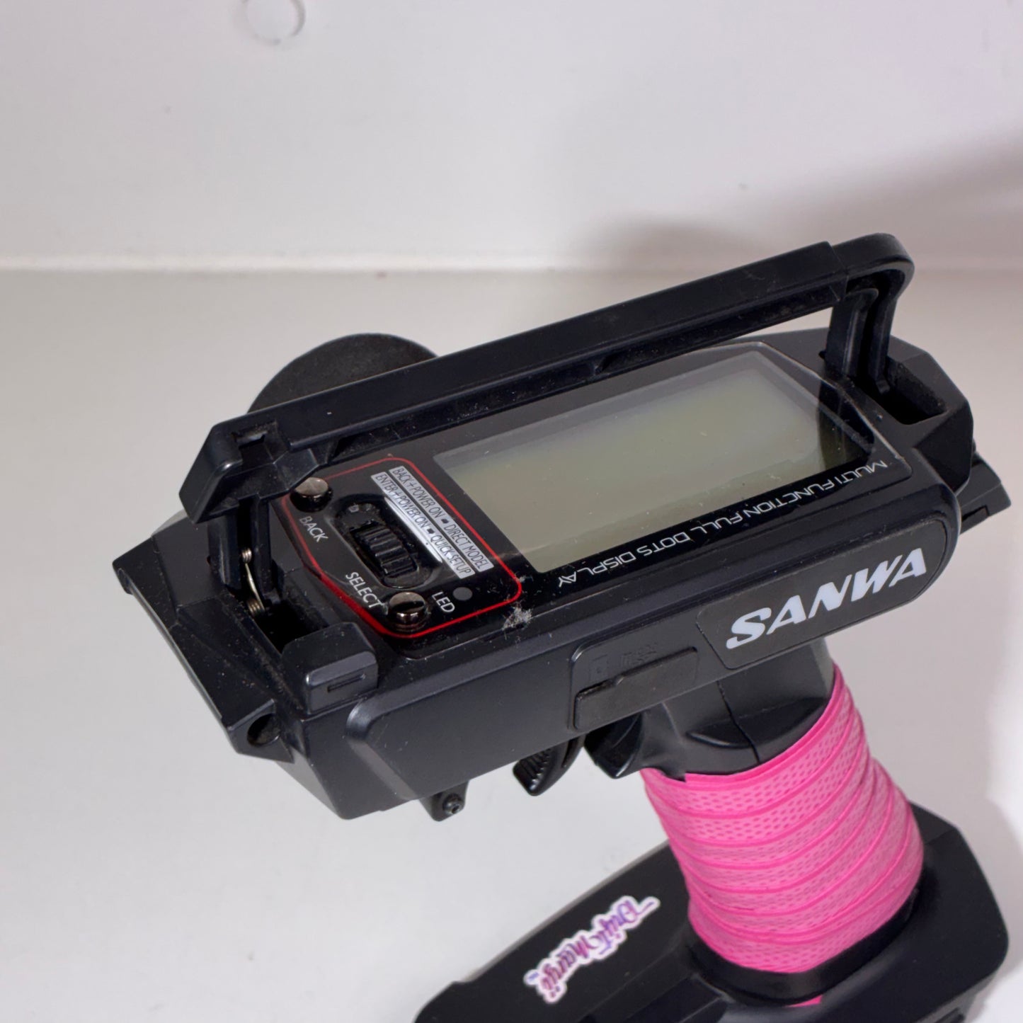 Sanwa MT-44 Controller & RX-482 Receiver Pink Grip Boxed