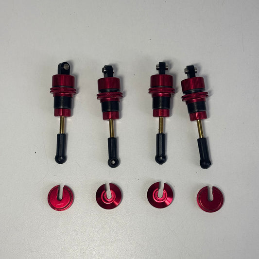 Red Alloy Shocks & Spring Retainers TR56?