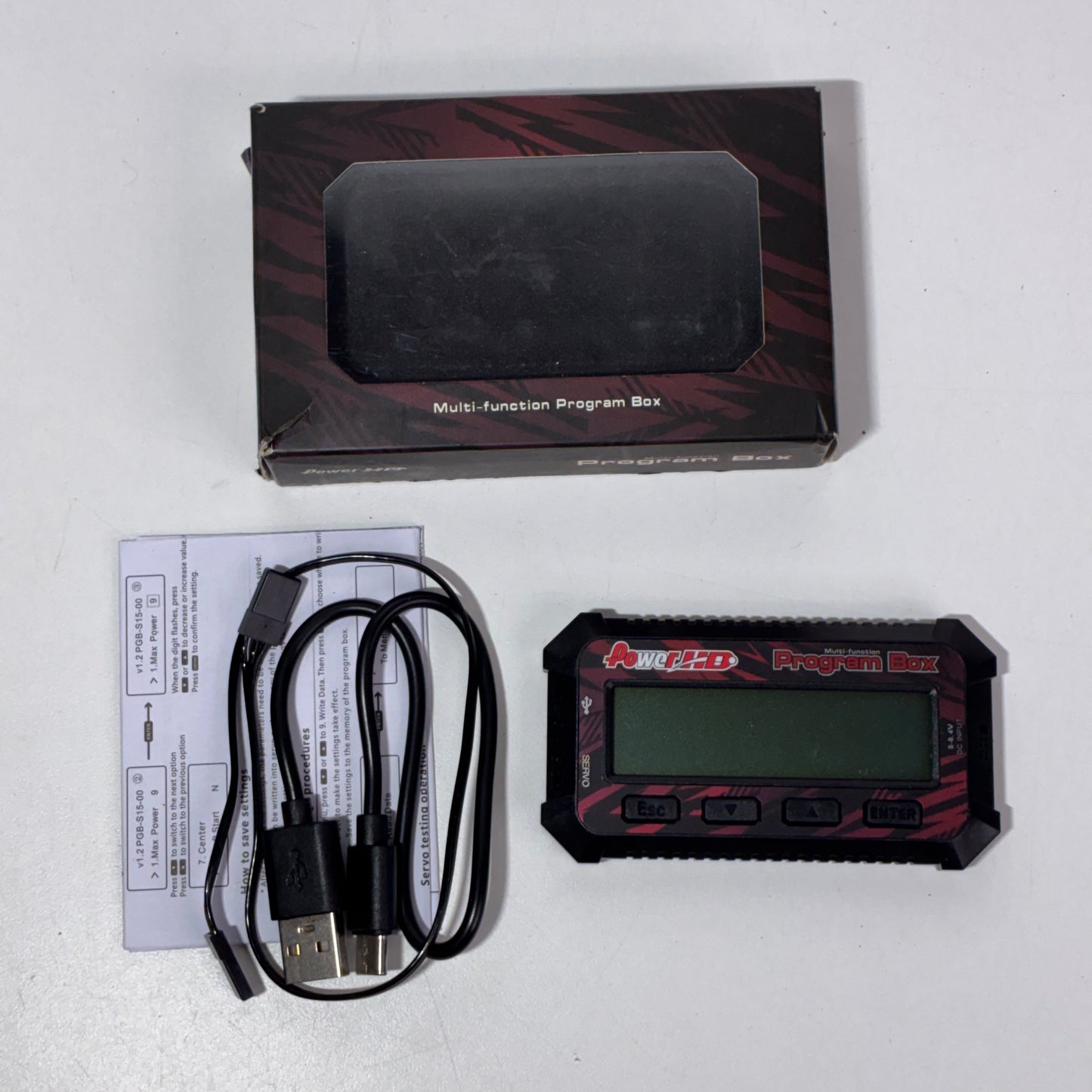PowerHD Program Box Servo TDS-2 D15