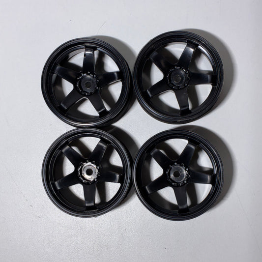 Topline Black Wheels 6mm Offset