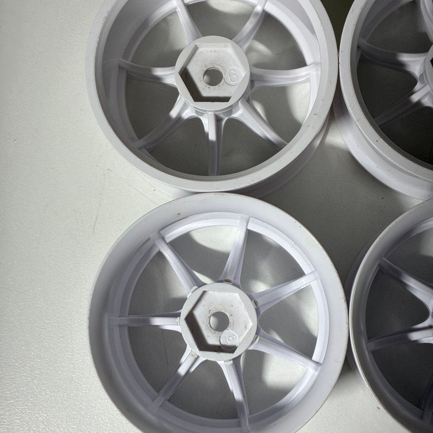 White Wheels Offset 6mm & 8mm