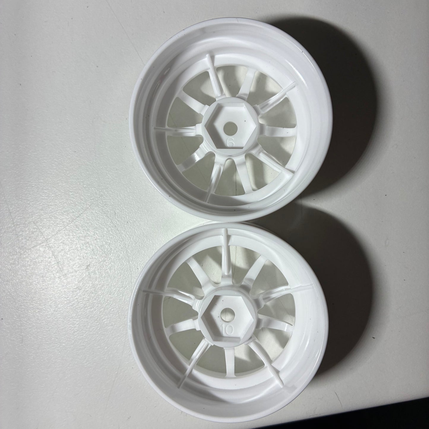 Reve D White Wheels Offset 6mm & 10mm
