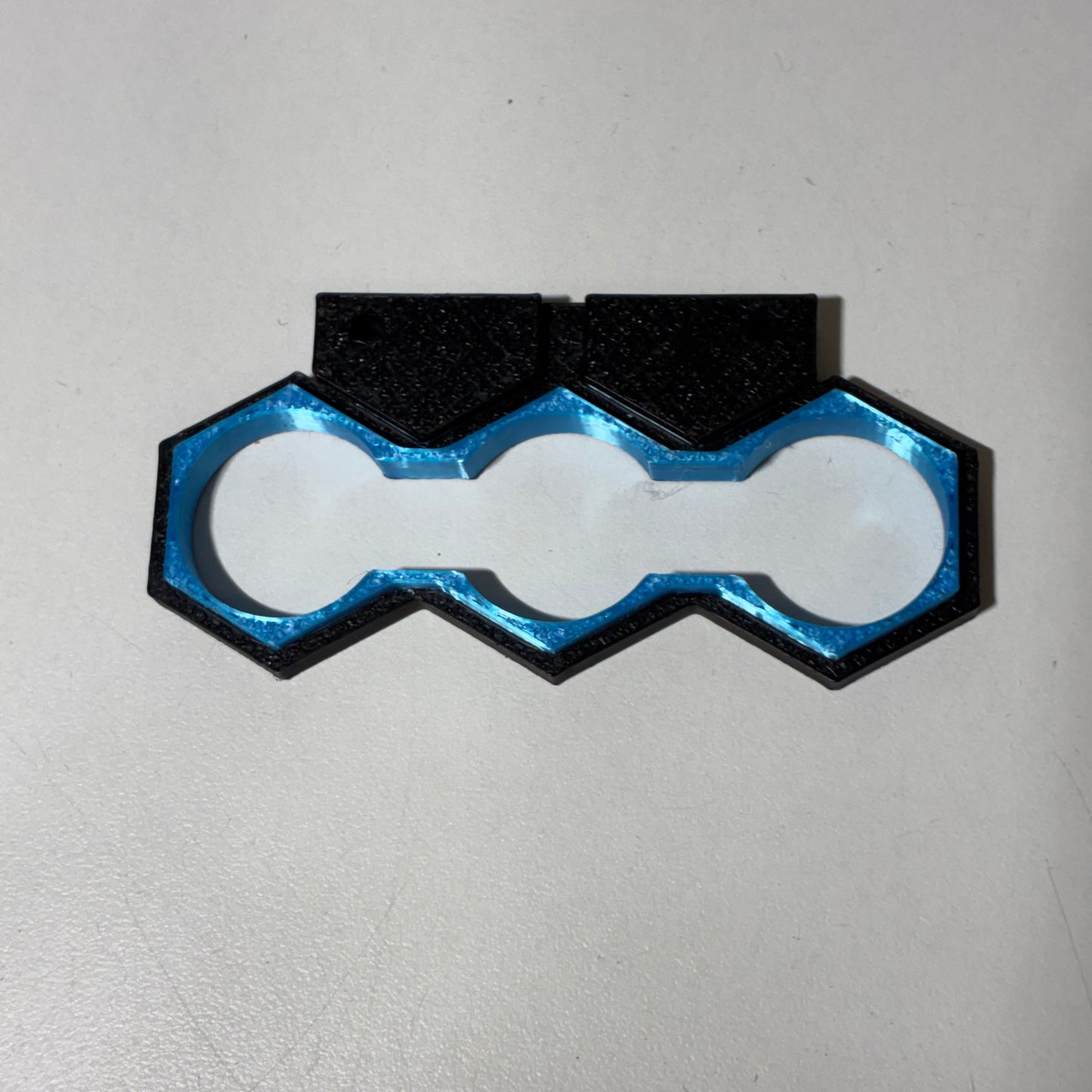 3D Printed Blue Black Rear Chassis Handle
