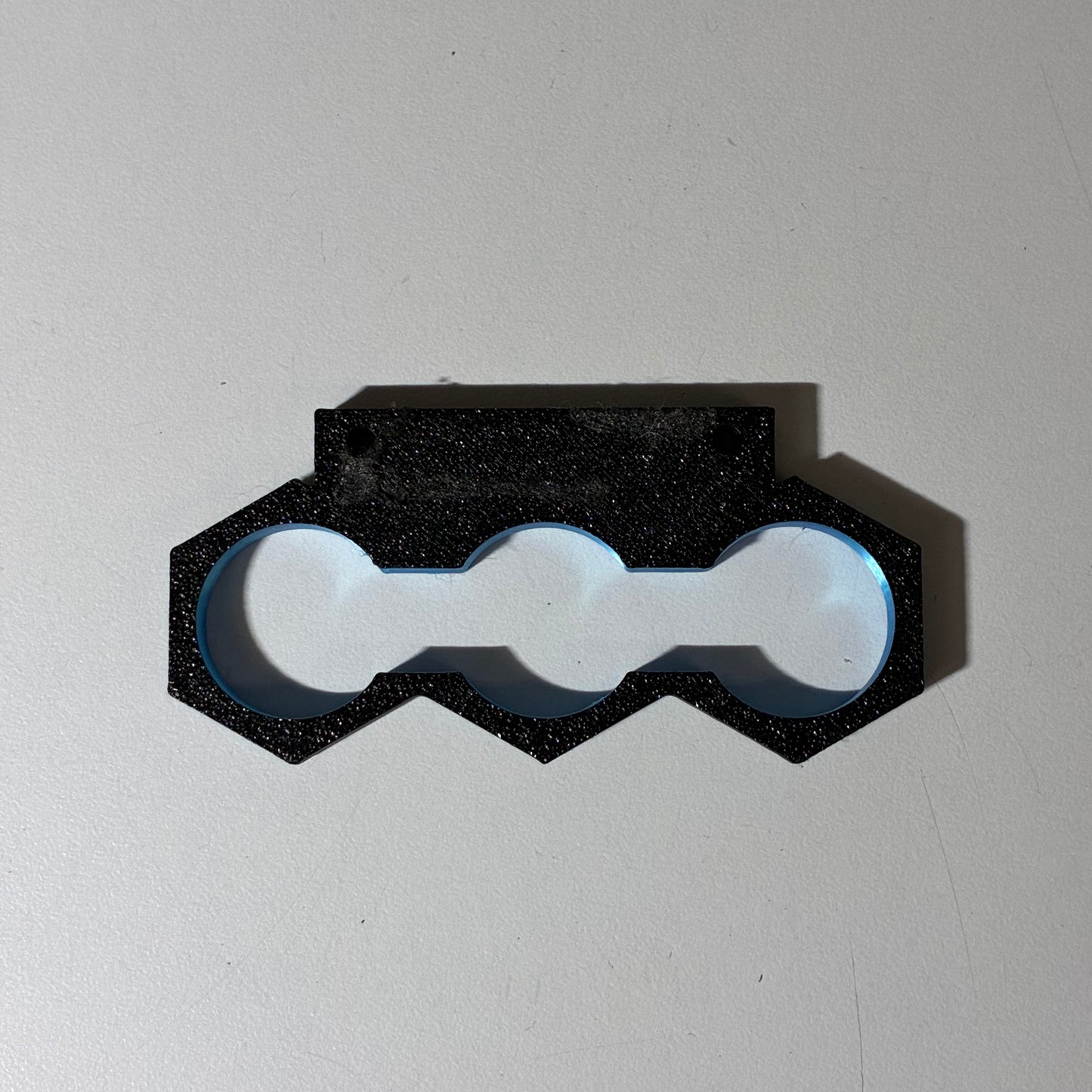 3D Printed Blue Black Rear Chassis Handle