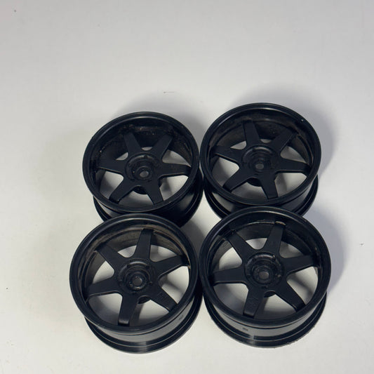 HPI Black Wheels 6mm Offset