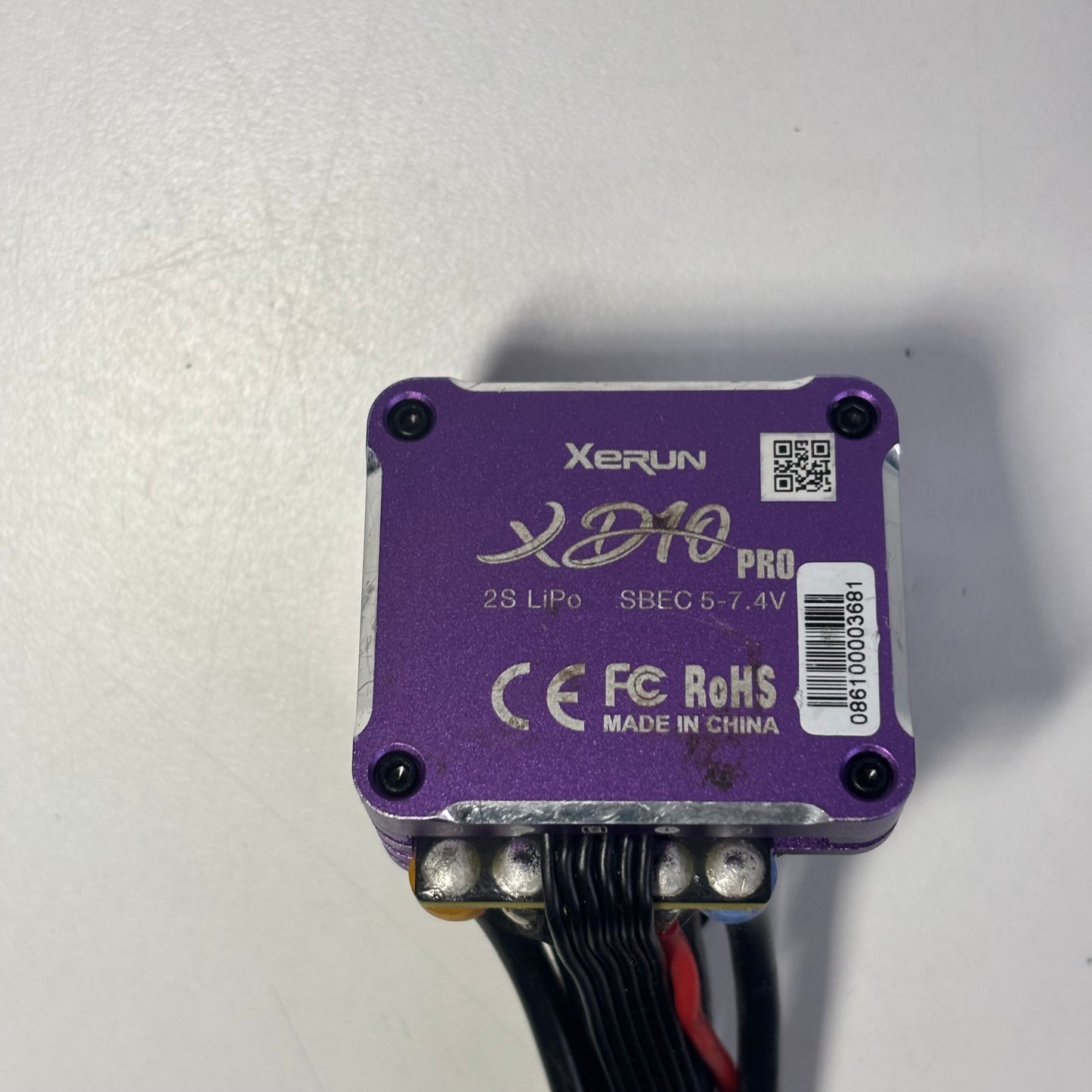 Hobbywing XD10 Pro ESC Purple Brushless Programmable