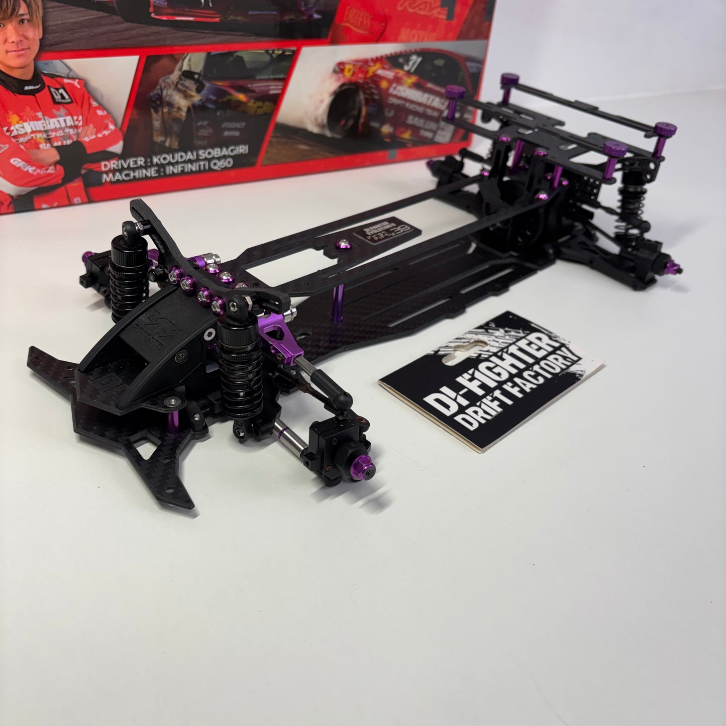 D1 Fighter Shibata GRK GS2 RWD Drift Chassis Boxed