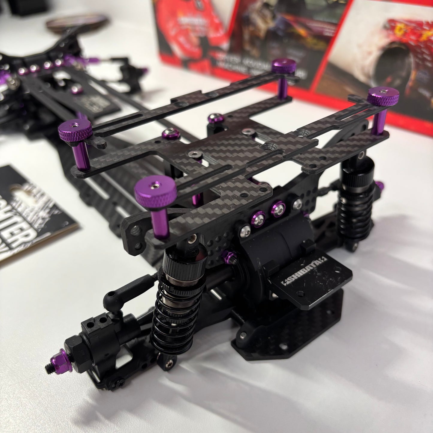 D1 Fighter Shibata GRK GS2 RWD Drift Chassis Boxed