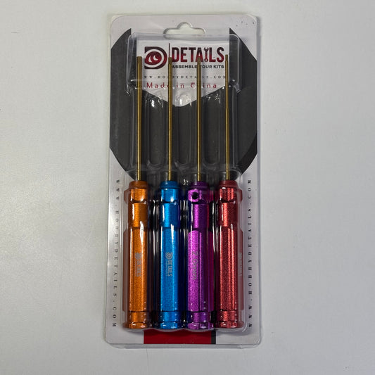 Details 1.5, 2.0, 2.5, 3.0 Hex Allen Tool Set