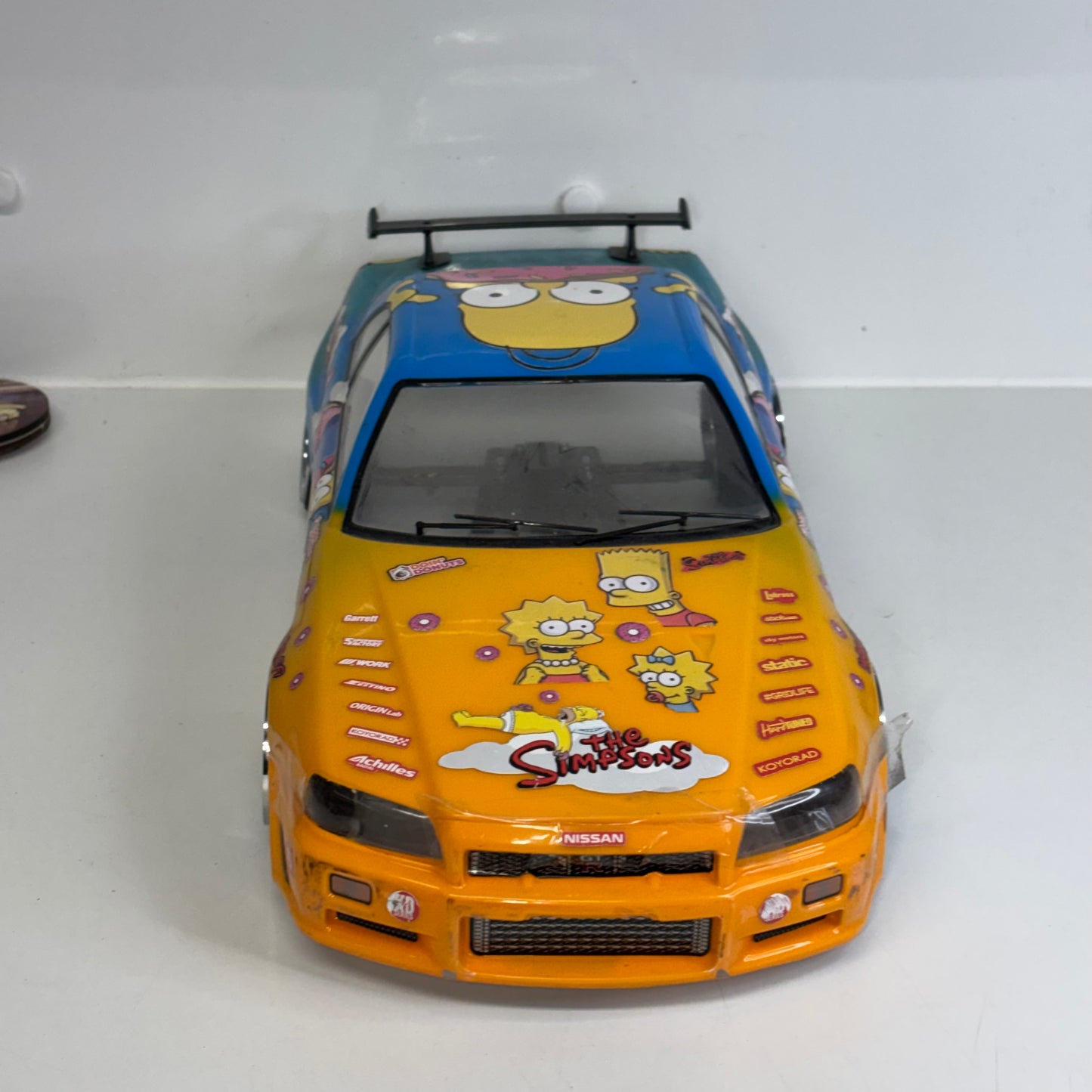 Killerbody Nissan R34 GTR Simpsons Body Shell
