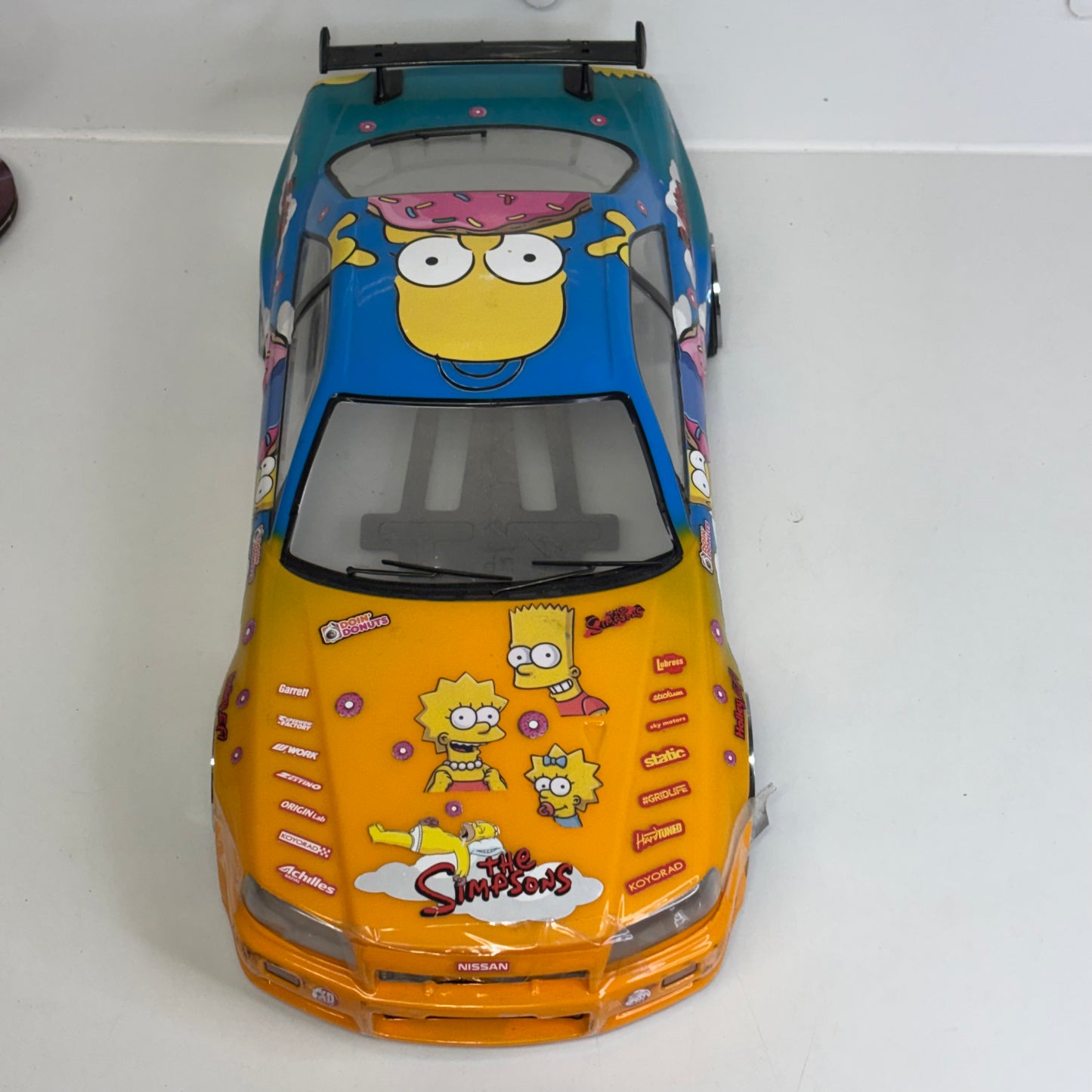 Killerbody Nissan R34 GTR Simpsons Body Shell