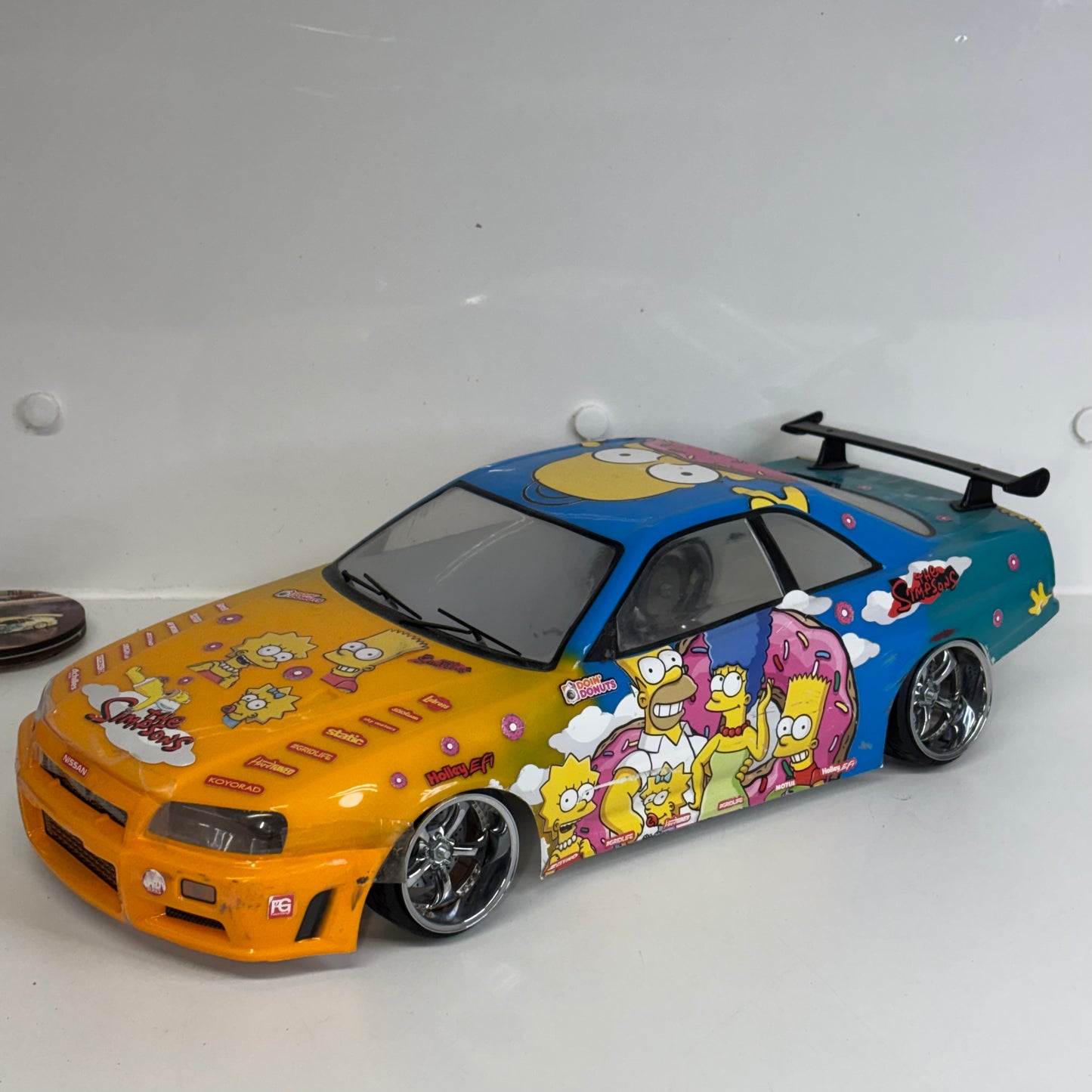 Killerbody Nissan R34 GTR Simpsons Body Shell
