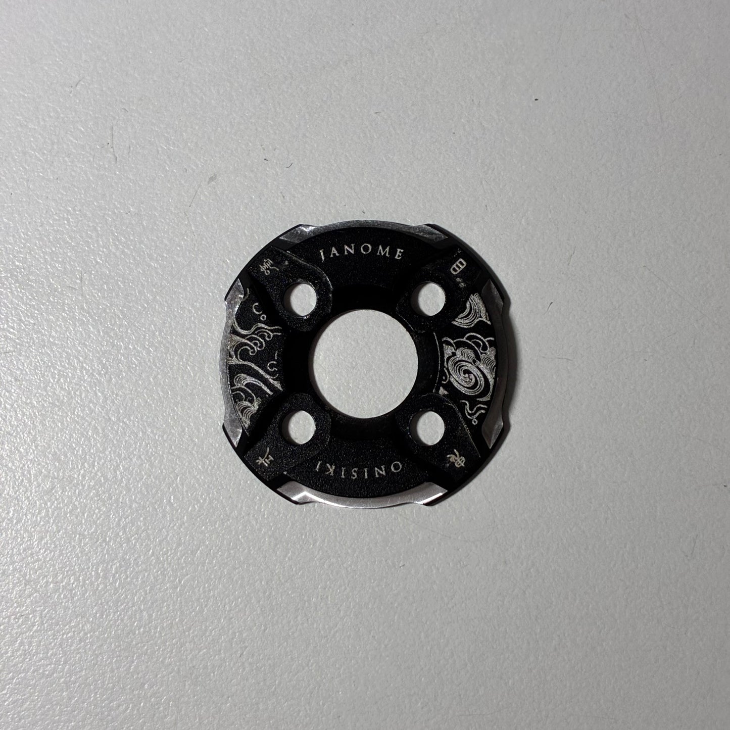 Oniski Spur Gear Cover Black Alloy