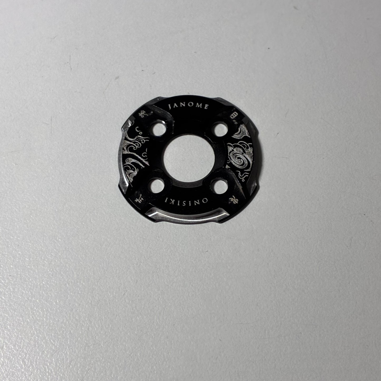 Oniski Spur Gear Cover Black Alloy