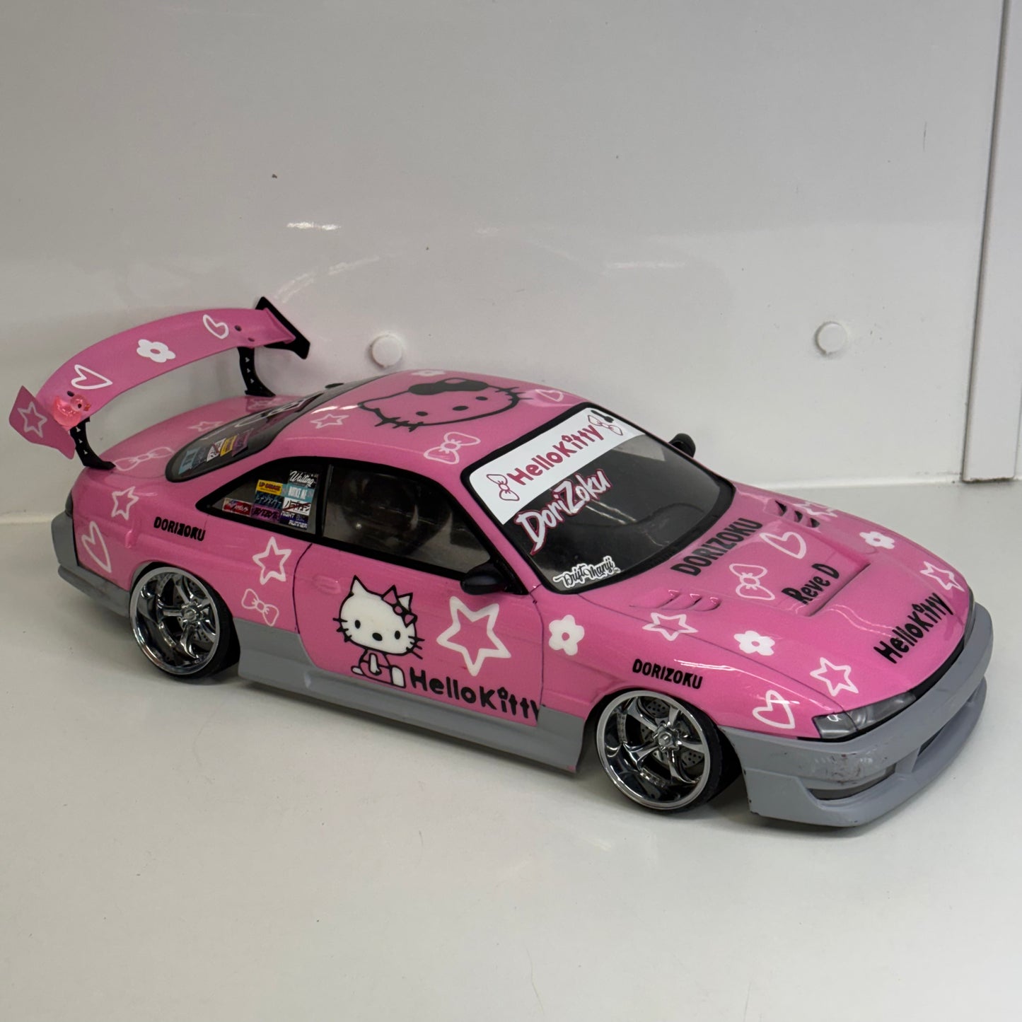 Nissan S14A Hello Kitty Body Shell Pink Airbrushed
