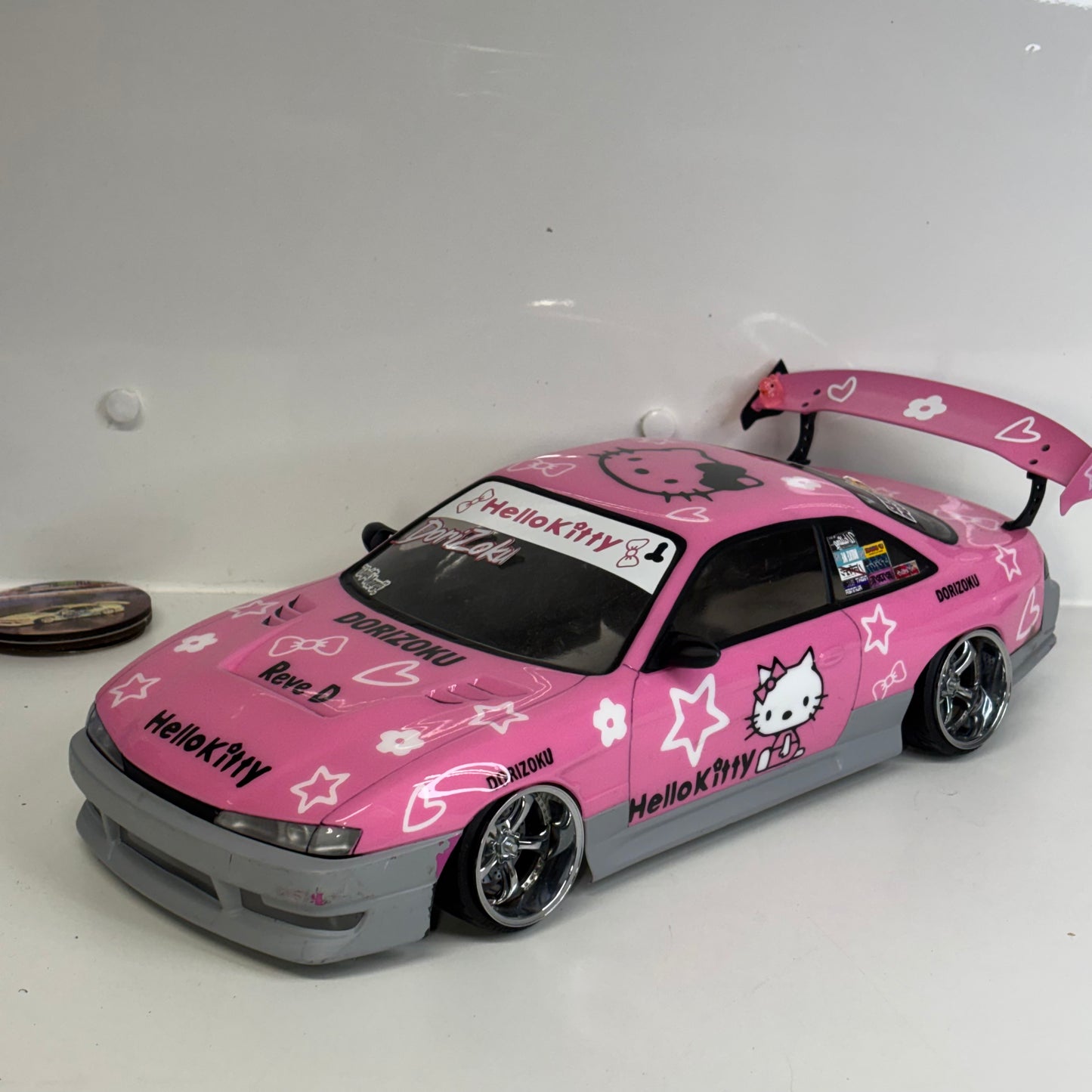 Nissan S14A Hello Kitty Body Shell Pink Airbrushed