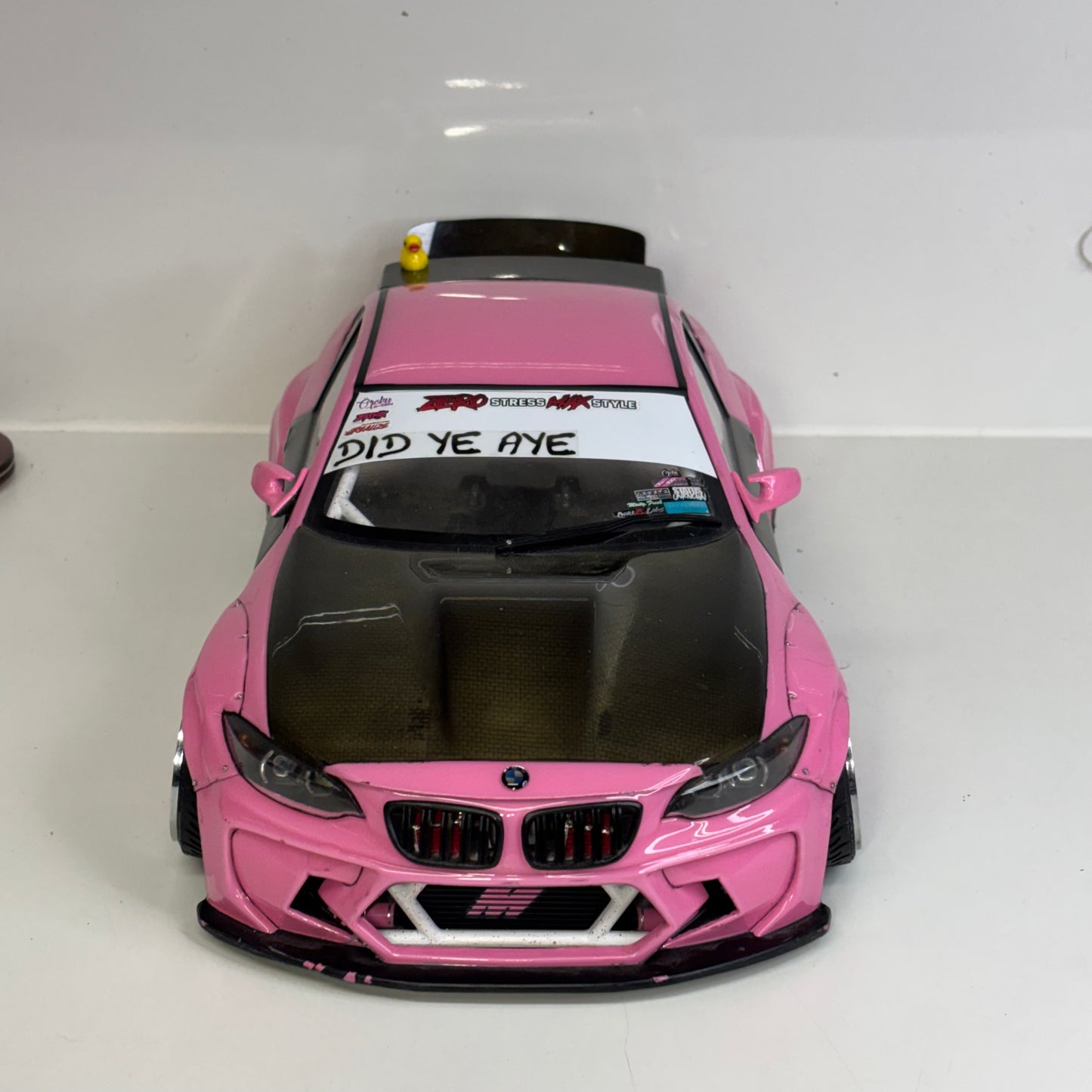 BMW M2 F87 JJ's Chop Shop Pink & Carbon