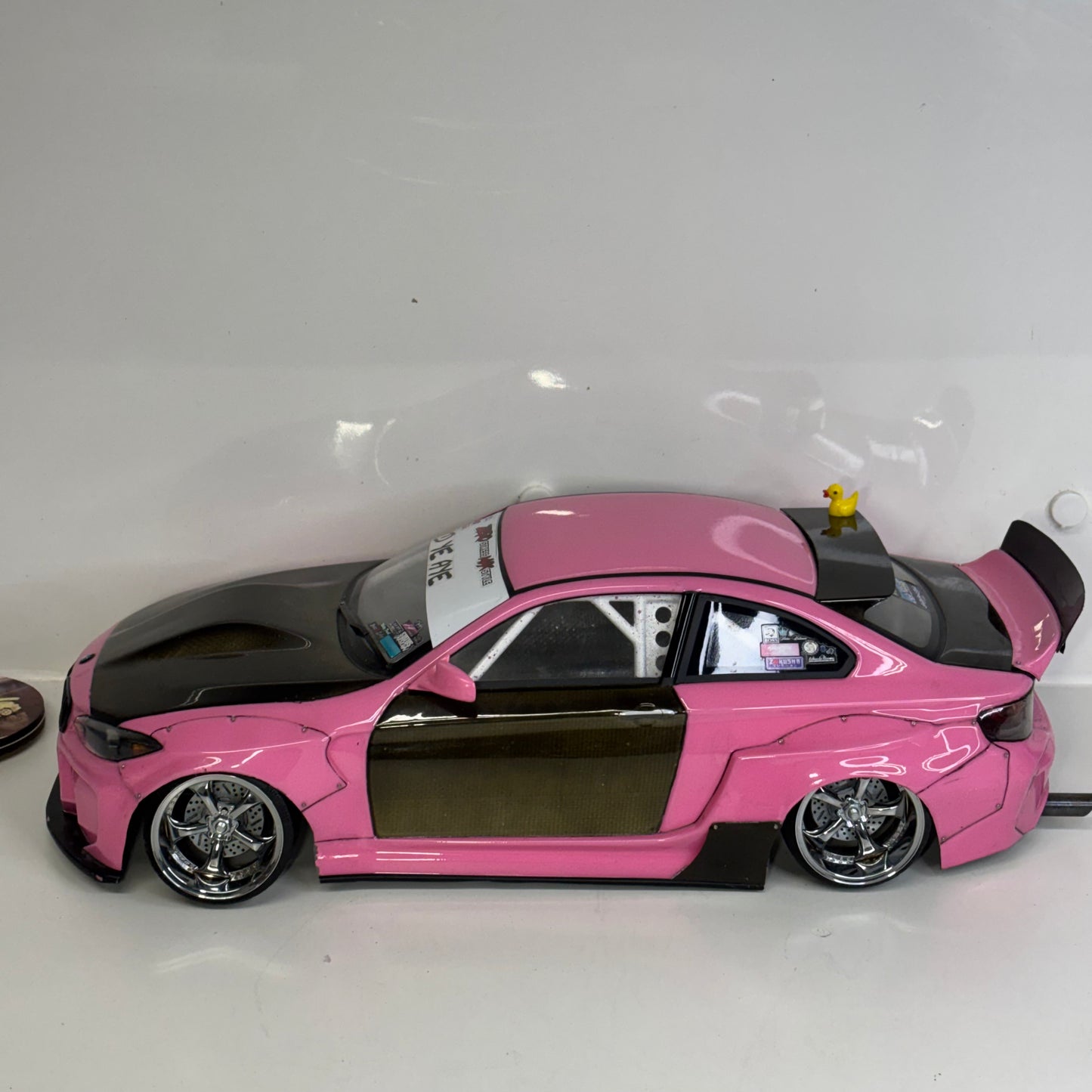 BMW M2 F87 JJ's Chop Shop Pink & Carbon