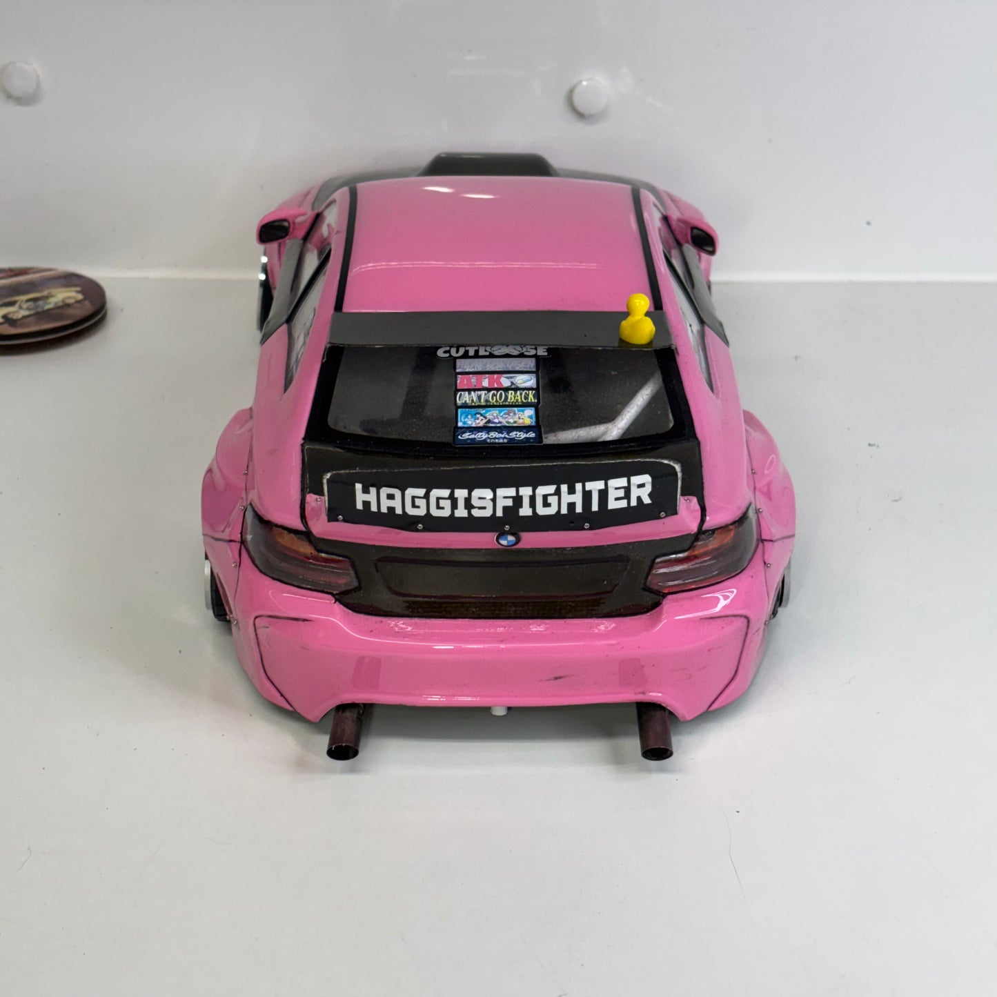 BMW M2 F87 JJ's Chop Shop Pink & Carbon