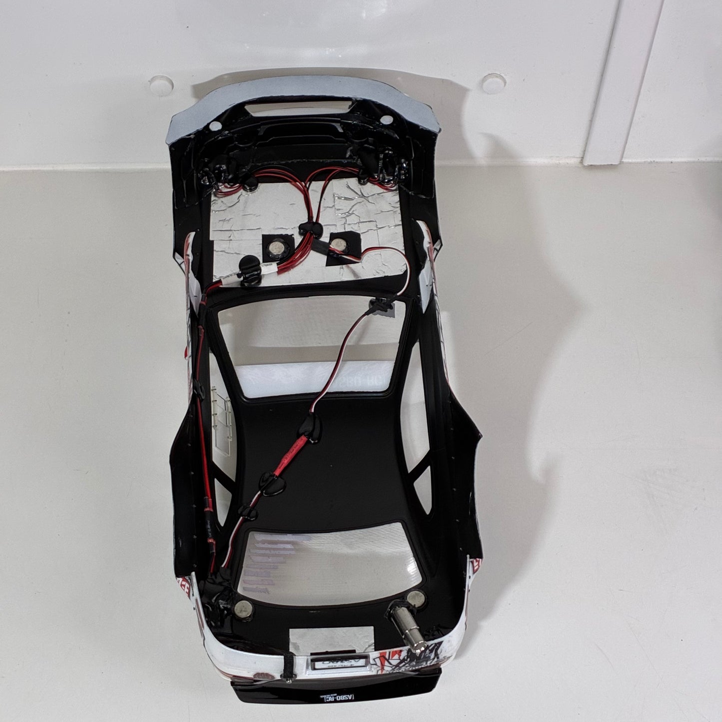 Nissan S15 Asbo RC BodyShell With Red Team Lights