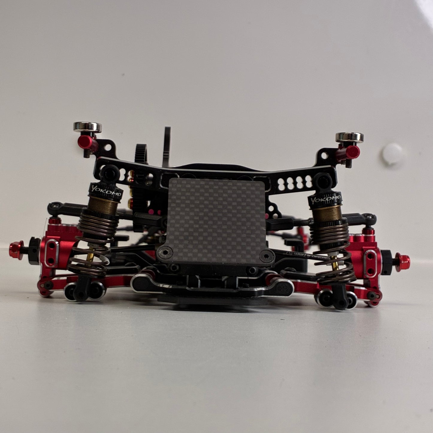 Yokomo SD 3.0 Chassis Full Hop Up Chassis Black Red Alloy Carbon