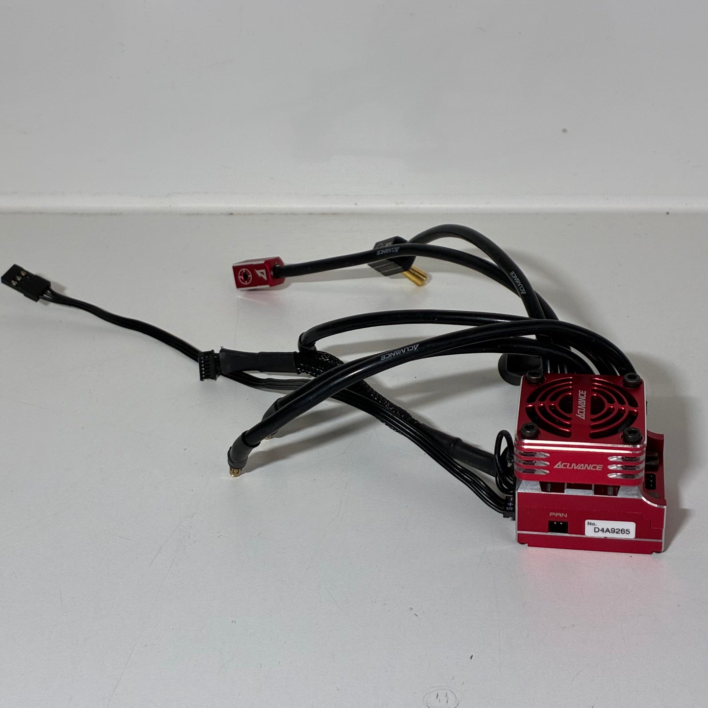 Acuvance Xarvis XX Red Alloy ESC & Fan