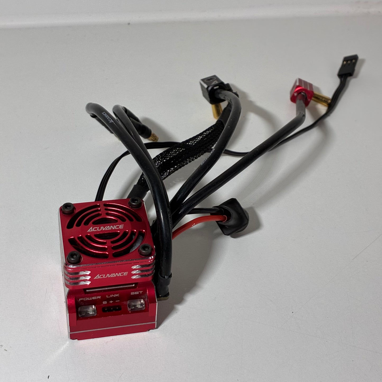 Acuvance Xarvis XX Red Alloy ESC & Fan