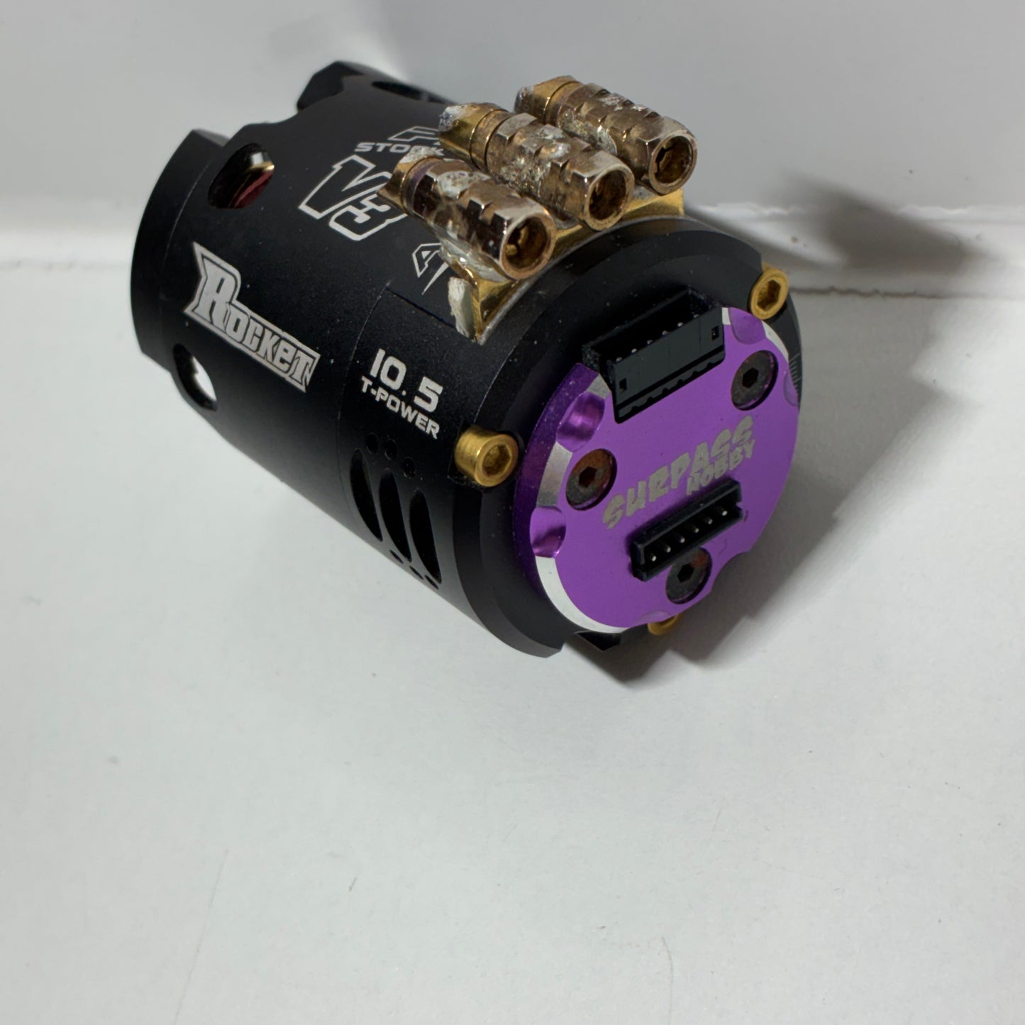 Rocket V3 10.5T Motor Black Purple