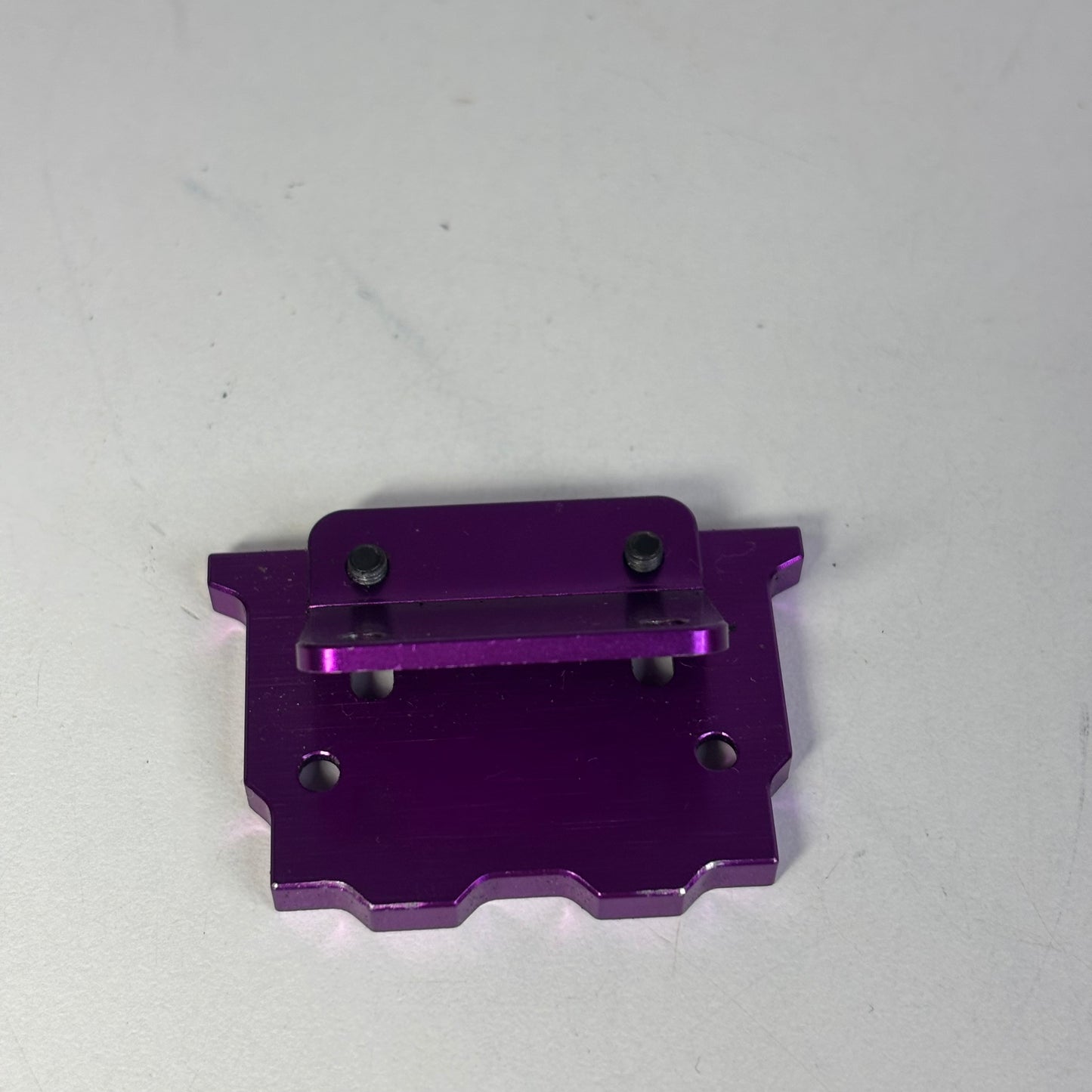 Shibata GRK Purple Alloy Rear ESC Mount