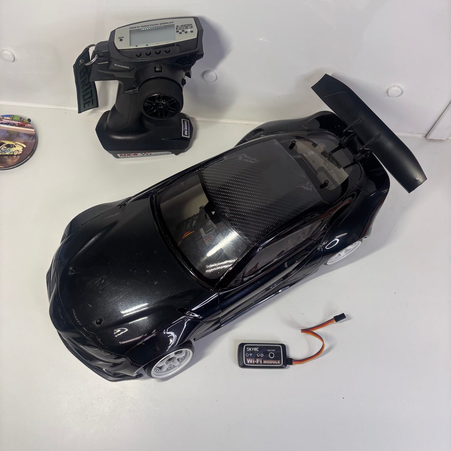 MST RMX 2.5 RWD Custom Built RTR Brushless Sensored Supra A90 Sanwa MX6