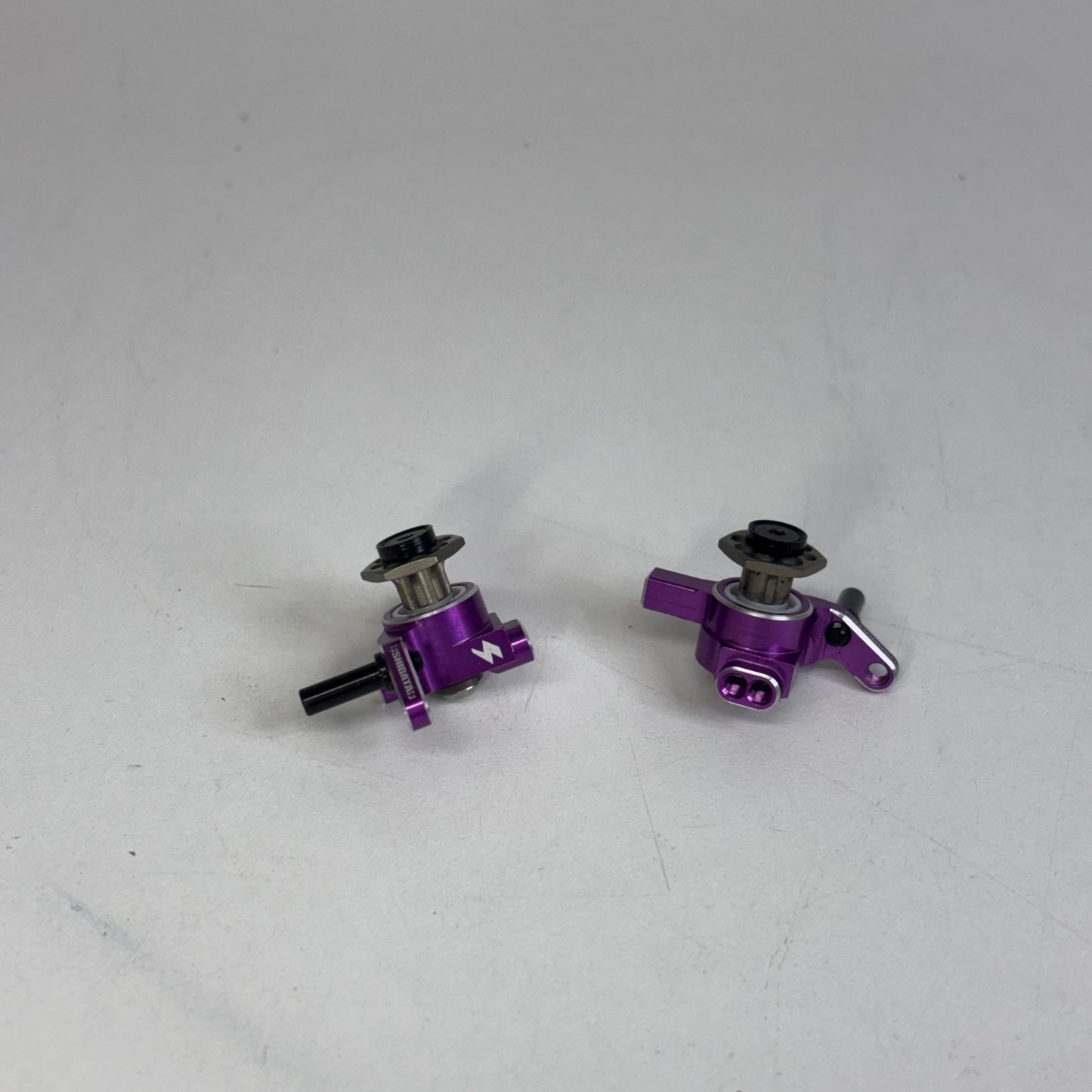 Shibata Purple Alloy Knuckles & Axles
