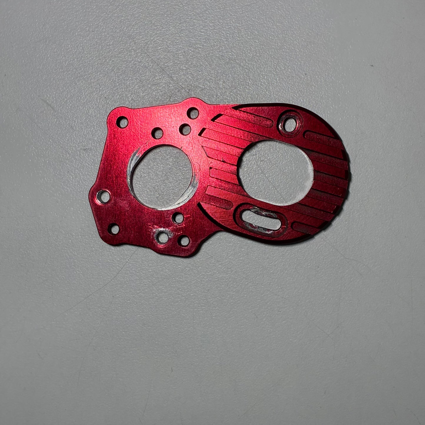 MST RMX 2.0 Aluminum Spur Gearbox Motor Heat Sink Mount In Red