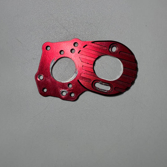 MST RMX 2.0 Aluminum Spur Gearbox Motor Heat Sink Mount In Red